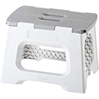 Los mejores  - Vigar Taburete Plegable Compact de Color Gris de 23 cm de Altura